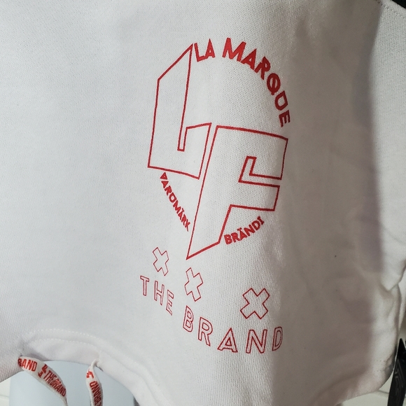 LF Brand Colorblock Crop Top TShirt - Picture 5 of 10